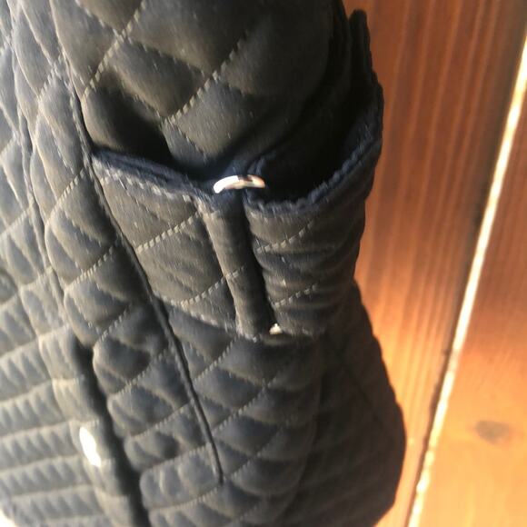 Vintage Esprit women’s M black quilted jacket - Picture 2 of 7
